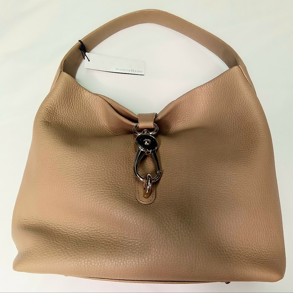 Dooney & Bourke Samba Logo Lock Sac with Keyring NWT